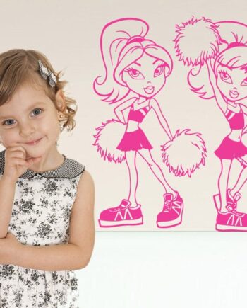 Bratz Cheerleading Wallsticker