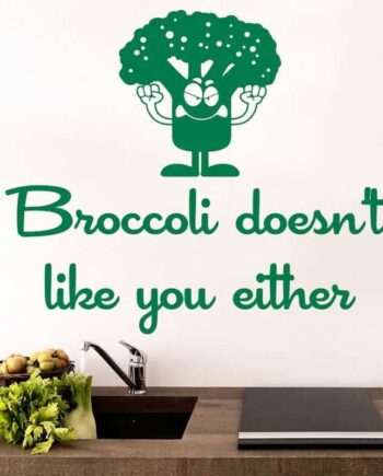 Broccoli Wallsticker
