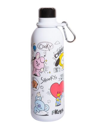 Bt21 Hot   Cold Metal Water Bottle 500ml