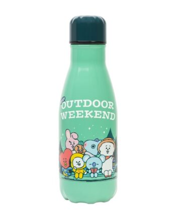 Bt21 Outdoor Weekend Hot   Cold Metal Bottle 260ml