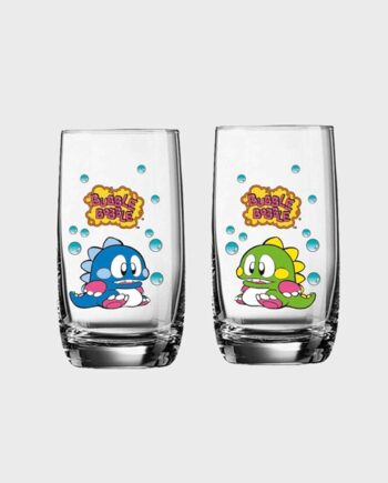 Bubble Bobble Bub And Bob Glass Set 330ml
