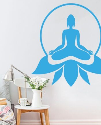 Buddha Meditation Wallsticker