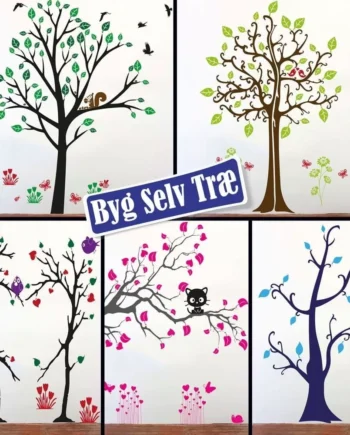 Byg Selv Træ Wallsticker
