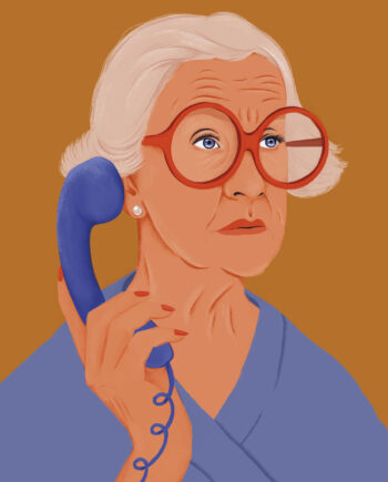 Call Girl Gul Blå Af Maladroit