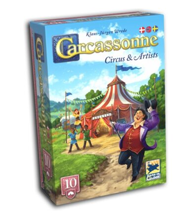 Carcassonne  Dansk  Udvidelse 10: Circus And Artists  2025
