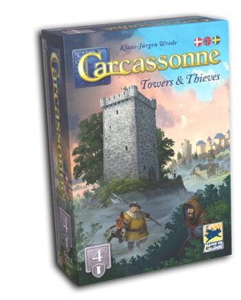 Carcassonne  Dansk  Udvidelse  : Towers And Thieves  2025