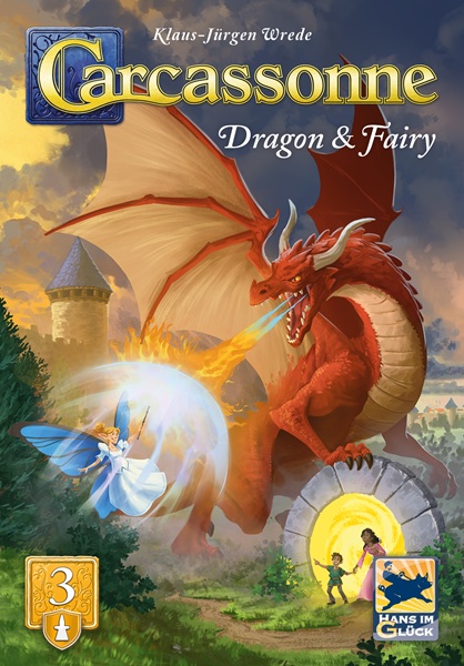 Carcassonne Engelsk Udvidelse : Dragon And Fairy 2025