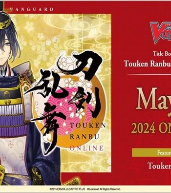 Cardfight  Vanguard Ccg   Overdress Title  : Touken Ranbu Online 2023 Booster Box  Display  12 Pakker Engelsk