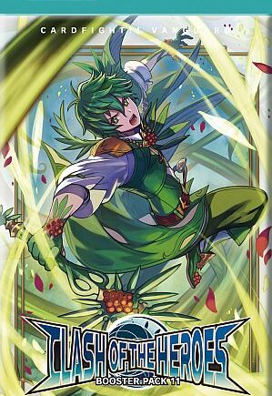 Cardfight  Vanguard Ccg   Will Dress Set 11: Clash Of The Heroes Booster Pack Engelsk