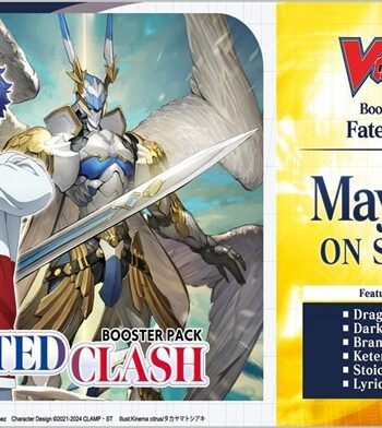Cardfight  Vanguard Ccg Dz Divinez Set 01: Fated Clash Booster Box  Display  16 Pakker Engelsk