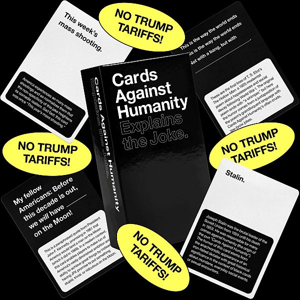 Cards Against Humanity: Explains The Joke Informational Party Quot Non-game Quot