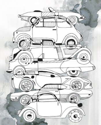 Cars Af   Mile In The Woods