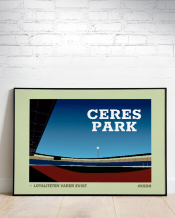 Ceres Park Plakat Vandret 29     21 Cm  A4  Kr  199 -