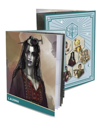 Character Sheet Mappe Critical Role: Laudna Folio With Stickers Ultra Pro  16121