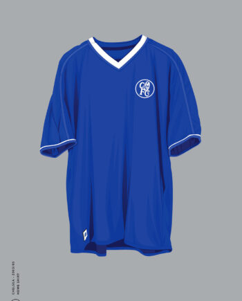 Chelsea Home Shirt 2003 05 Af Olé Olé
