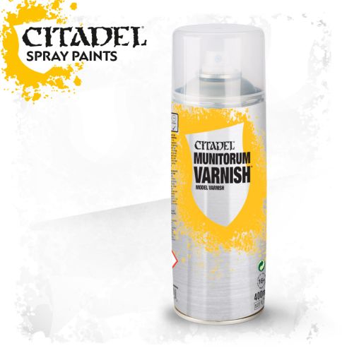 Citadel Munitorum Varnish Spray  Matte  8020999910706