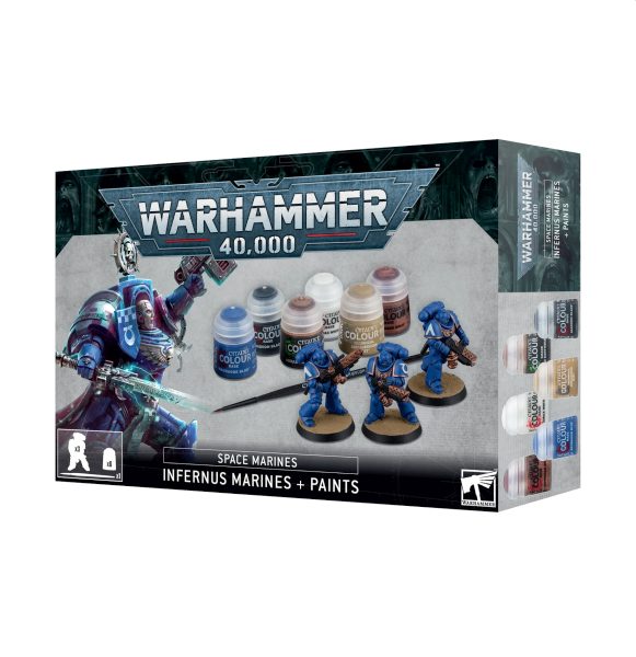Citadel Space Marines: Infernus Marines Paint Set 53170101001