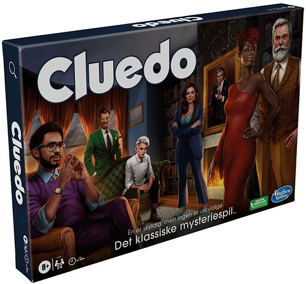 Cluedo Classic Dansk Refresh Classic Mystery Game
