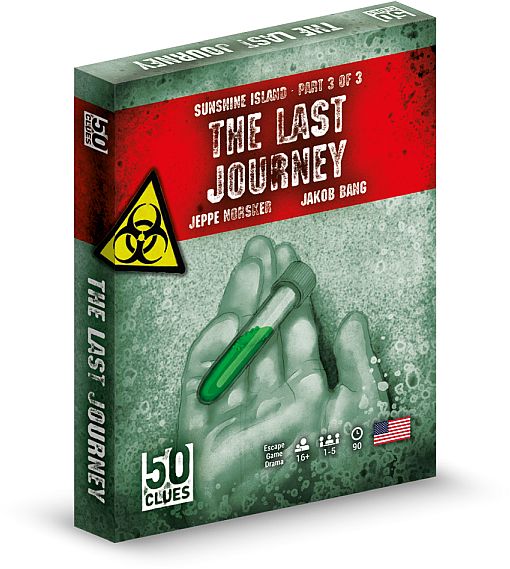50 Clues: The Last Journey Sunshine Island Engelsk Card Game