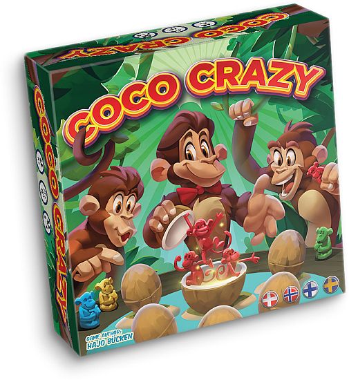 Coco Crazy Dansk Board Game