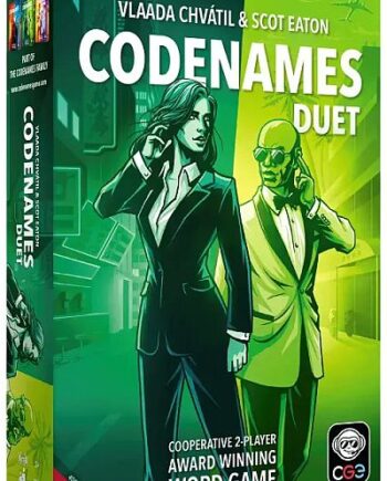 Codenames: Duet  Engelsk 2025 Refresh  Coop Word Game