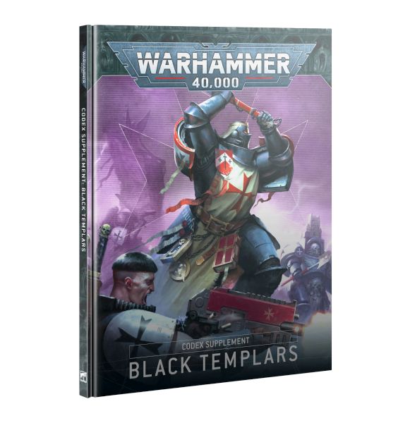Codex: Space Marines Supplement: Black Templars 2025 10th Edition Hardcover 60030101065