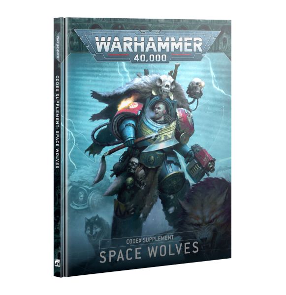 Codex: Space Marines Supplement: Space Wolves 2025 10th Edition Hardcover 60030101064