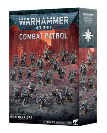 Combat Patrol: Chaos Space Marines: Iron Warriors Begynderbox 99120102228