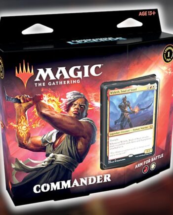 Commander Legends Commander  Edh  Multiplayer Deck: Arm For Battle 100 Kort