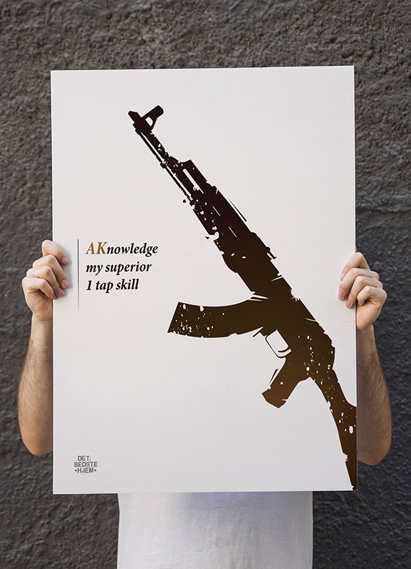 Csgo Plakat Ak Nowledge 21   29    A4  Kr  199 -