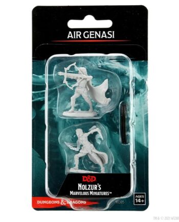Dungeons   Dragons Nolzur   Marvelous Miniatures: Air Genasi Female  Wzk90305