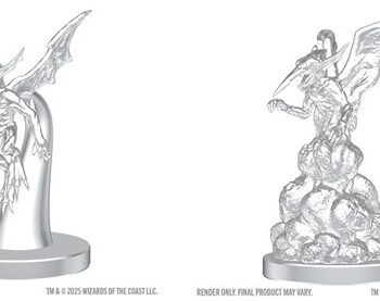 Dungeons   Dragons Nolzur   Marvelous Miniatures: Ice Mephit   Dust Mephit  Wzk90810