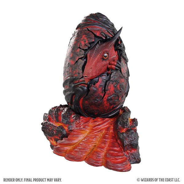Dungeons Dragons Replicas Of The Realms: Red Dragon Egg 13cm