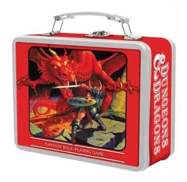 Dungeons Dragons Tin Lunch Box