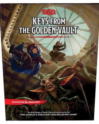 5e Keys From The Golden Vault  Standard Edition Cover Adventure Anthology
