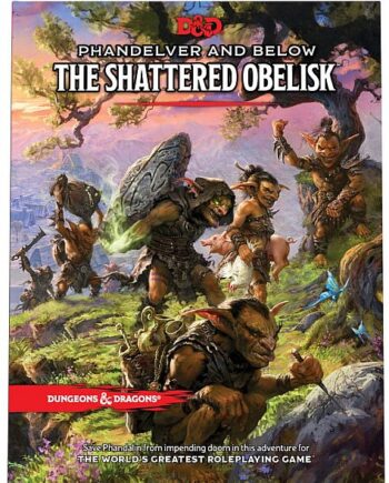 5e Phandelver And Below: The Shattered Obelisk  Standard Edition Cover Adventure