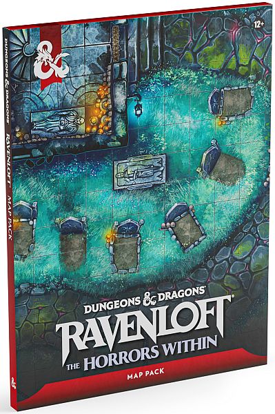 5e Tilbeh 195 184 Map Pack: Ravenloft: The Horrors Within Maps Monster Tokens