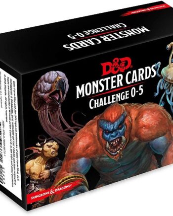 5e Tilbeh 195 184   Monster Cards Deck: Challenge  -  Dungeons And Dragons 5th Edition