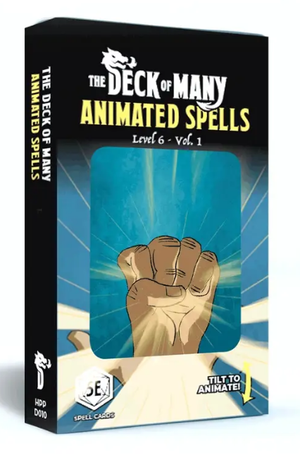 5e Tilbeh 195 184 3rd Party The Deck Of Many Animated Spells: Level Volume Dungeons And Dragons 5th Edition