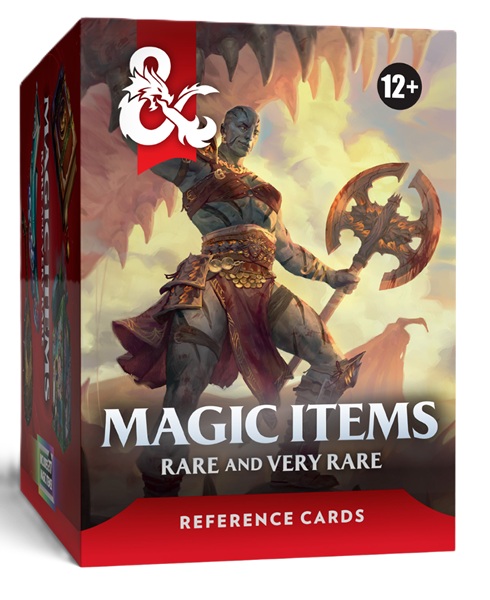 5e Tilbeh 195 184 Reference Cards Deck Magic Items: Rare And Very Rare Trove Dungeons And Dragons 5th Edition