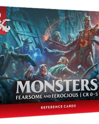 5e Tilbeh 195 184   Reference Cards Deck Monsters: Fearsome And Ferocious  Challenge  -    Trove    Dungeons And Dragons 5th Edition