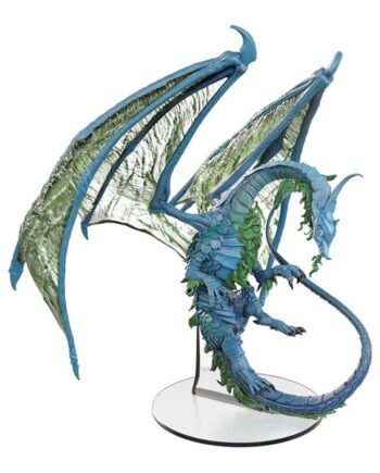 Fantasy Miniatures Icons Of The Realms: Adult Moonstone Dragon
