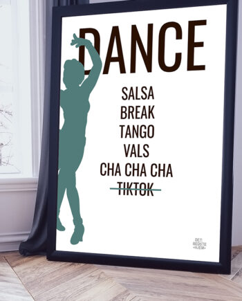 Dance-plakat 21   29    A4  Kr  199 -