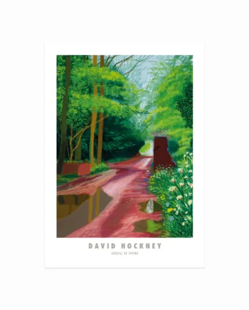 David Hockney Plakat  Arrival Of Spring
