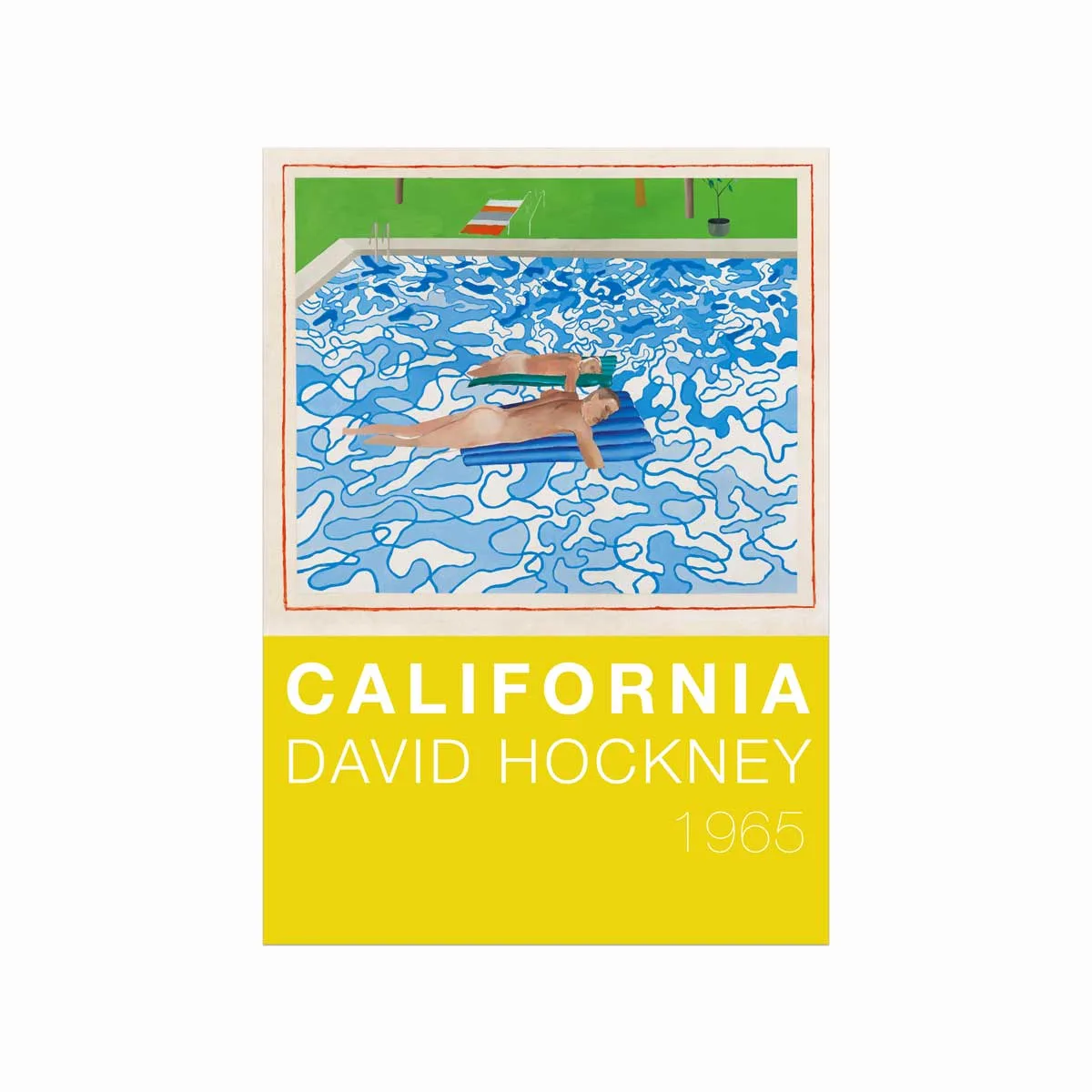 David Hockney Plakat  California