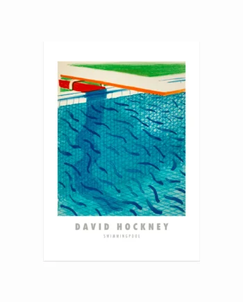 David Hockney Plakat  Swimmingpool