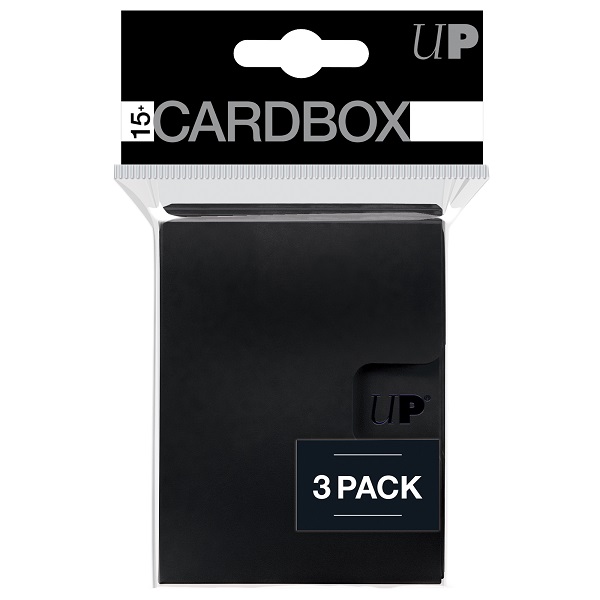Deck Box Card Box Pro 15 -pack : Black Ultra Pro 85495