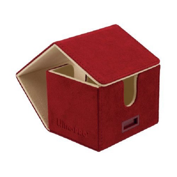 Deck Box Deluxe Alcove Edge: Vivid Red Ultra Pro 15930