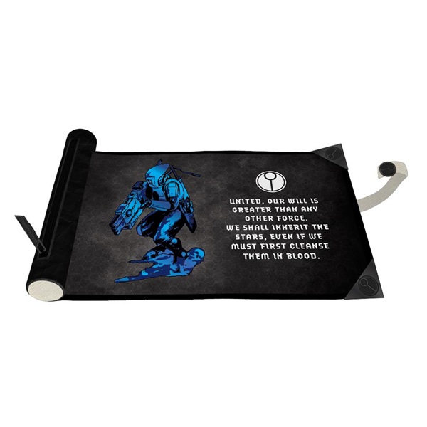 Dice Bag Rolling Mat Warhammer 40 000 40k : Dice Scroll Premium Foil Au Empire Ultra Pro 16553