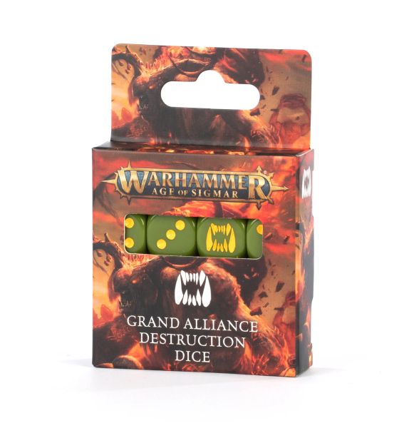Dice Terninger Warhammer: Age Of Sigmar Grand Alliance: Destruction 16d6 99220299108